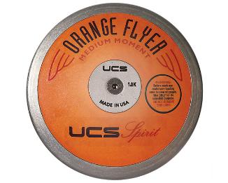 легкоатлетический диск ucs «оранж флаер», 2 kg, ♥ Athletics.su